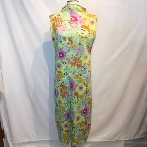 Issey Miyake Pleats Please Floral Dress